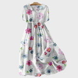 Dress with Spring Flowers
