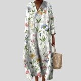 Flattering Summer Dress with Print