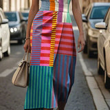 Tânia - Sleeveless Printed Dress