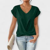 Elsbeth™ | Top with V-Neck and Draping