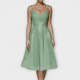 Elli - Women's Luxury Dress with Embroidery