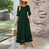 Catarina - Elegant Dress That Covers the Belly