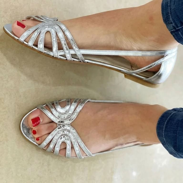 Éléonore™ | Golden Summer Light Sandals