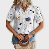 Emília - V-Neck Blouse