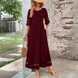 Catarina - Elegant Dress That Covers the Belly