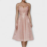 Elli - Women's Luxury Dress with Embroidery