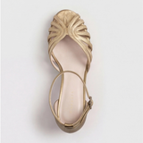 Noelyrah | Orthopedic Gold Block Heel