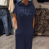 Saskia - Casual Hoodie Dress