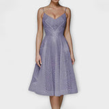 Elli - Women's Luxury Dress with Embroidery