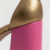 Noelyrah | Orthopedic Gold Block Heel