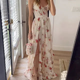 Sónia - Floral Pattern Midi Dress