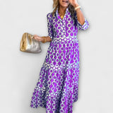 Sofia - Midi Dress with Chain Details