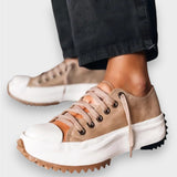 Céline | Leather Platform Sneakers