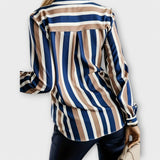 Ema - Casual Striped Blouse