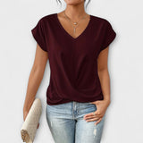 Elsbeth™ | Top with V-Neck and Draping