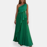 Leonor | Asymmetrical Dress with Ruffles