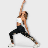 High-Waisted Leopard Print Leggings