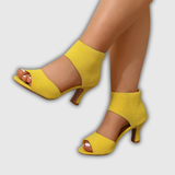 Camille | Stretch Comfort Heels