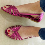 Éléonore™ | Golden Summer Light Sandals