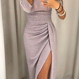 Natália - Chic Off-Shoulder Dress