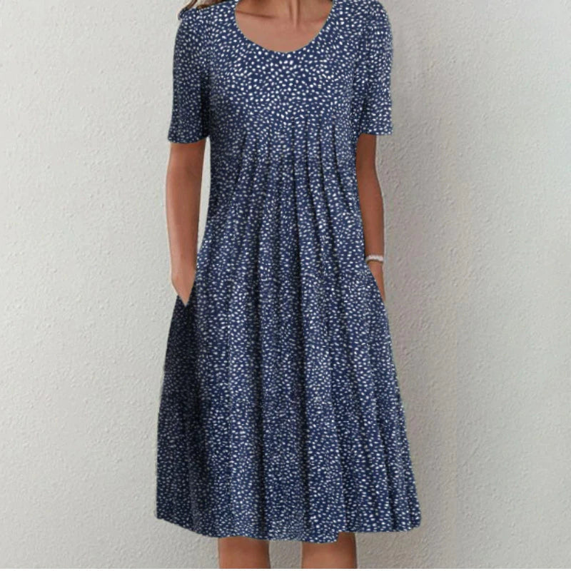 Marta - Midi Dress with Layers