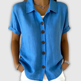 Button Front Blouse