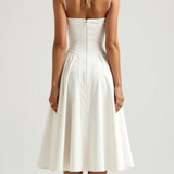 Odete - Structured bodice midi dress