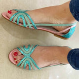 Éléonore™ | Golden Summer Light Sandals
