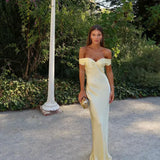 Bárbara - Maxi Dress in Satin