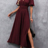 Eterna - Elegant Black Maxi Dress