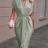 Caia - Midi Wrap Dress