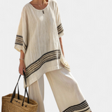 Noémia - Elegant Set of Linen and Bamboo