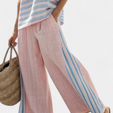 Cecília - Bamboo-Linen Set in Pink