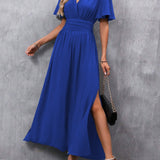 Eterna - Elegant Black Maxi Dress