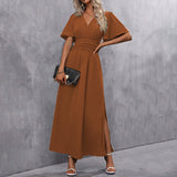 Eterna - Elegant Black Maxi Dress