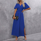 Eterna - Elegant Black Maxi Dress