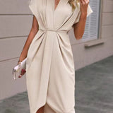 Caia - Midi Wrap Dress
