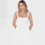 Maribel - Square Neck Midi Dress