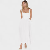 Maribel - Square Neck Midi Dress