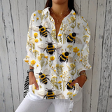 Brigite - Lightweight Bee Blouse Comfort