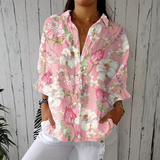 Nicole - Elegant Floral Blouse