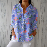 Ana - Light Floral Blouse Garden