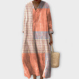 Bethany - Elegant Dress with Geometric Design