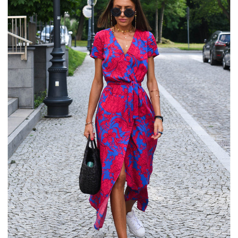 Amélia - Floral Midi Dress