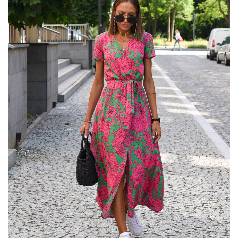Amélia - Floral Midi Dress