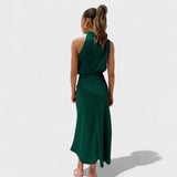 Alba - Satin Elegance Dress