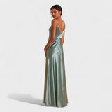 Lúcia - Long Satin Dress