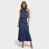 Alba - Satin Elegance Dress