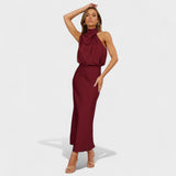 Alba - Satin Elegance Dress