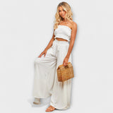Oralith - Comfortable Pleated Trousers